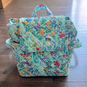 Vera Bradley Little Mermaid Mini Backpack